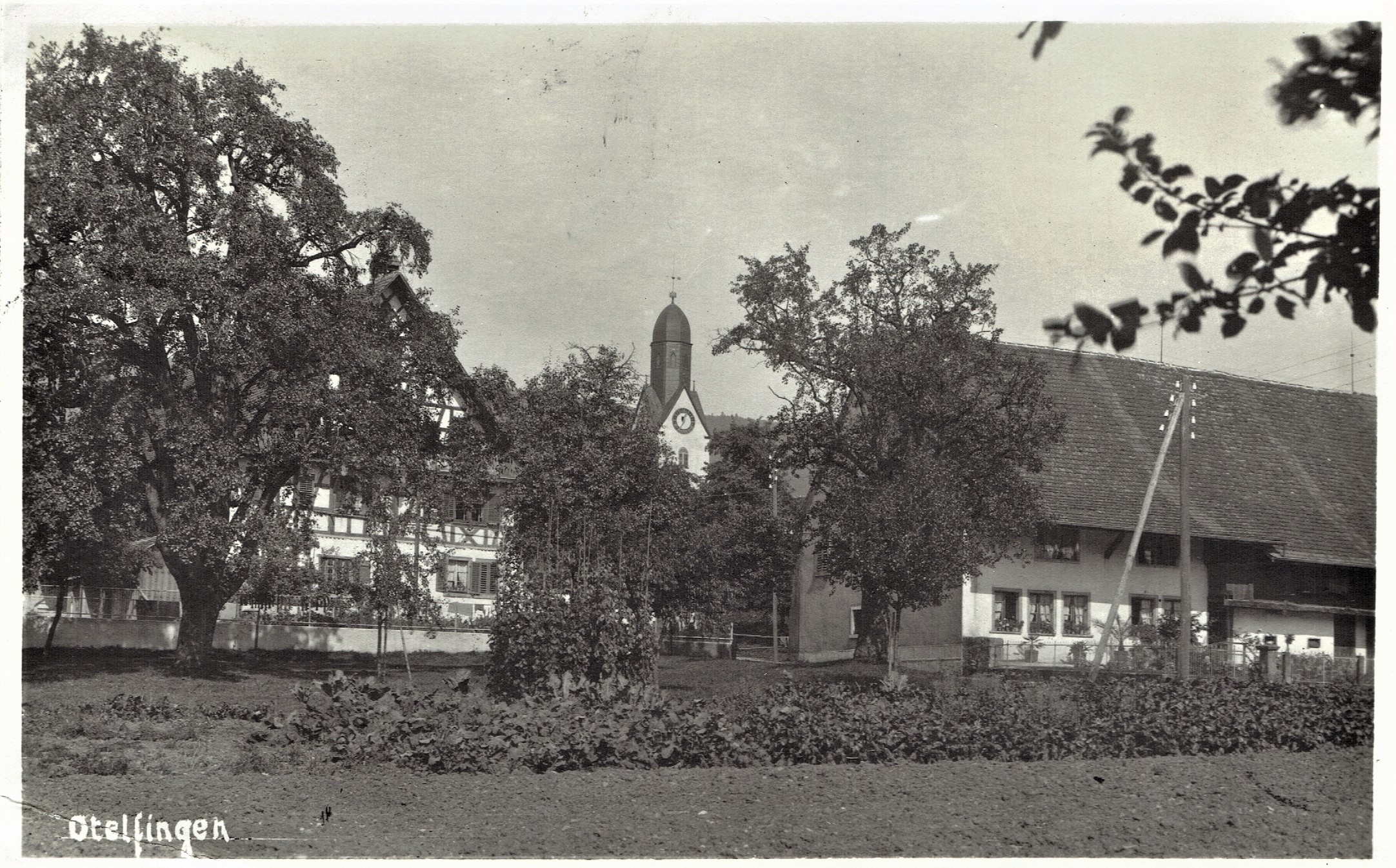 Dorfansicht Um Ansichtskarten Im Wandel Der Zeit