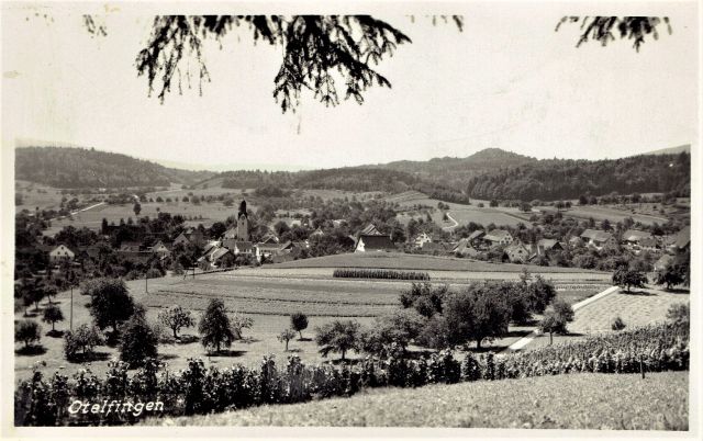 Ansichtskarte: Dorfansicht | um 1935