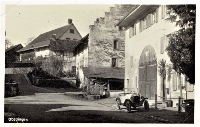 Ansichtskarte: Vorderdorfstrasse 41 / Mühlegasse 2 | um 1925