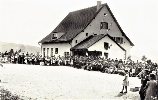 Ansichtskarte: Sekundarschulhaus Bühl | 1930