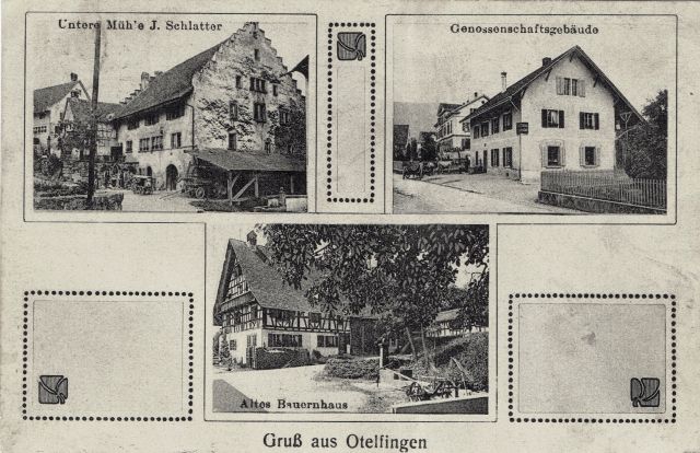 Ansichtskarte: Dorfansicht | um 1910