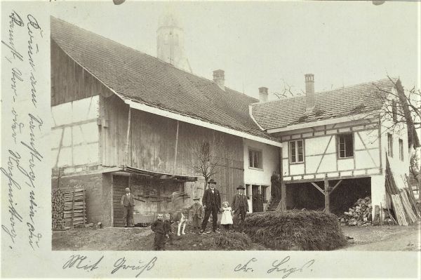 Gebäude von Otelfingen: Rütschigasse 3 | um 1904