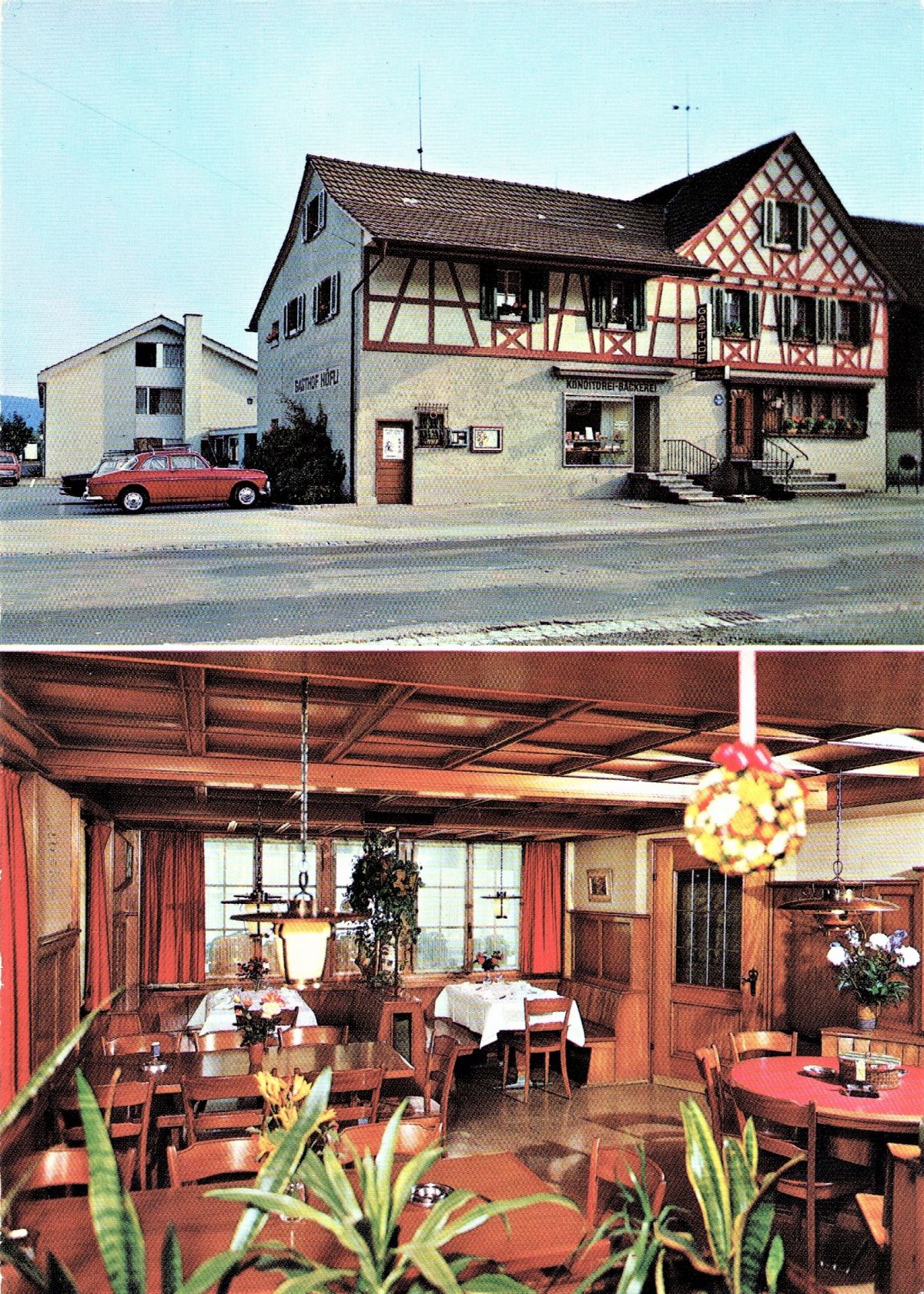 Ansichtskarte von Otelfingen: Landstrasse 26 | um 1975