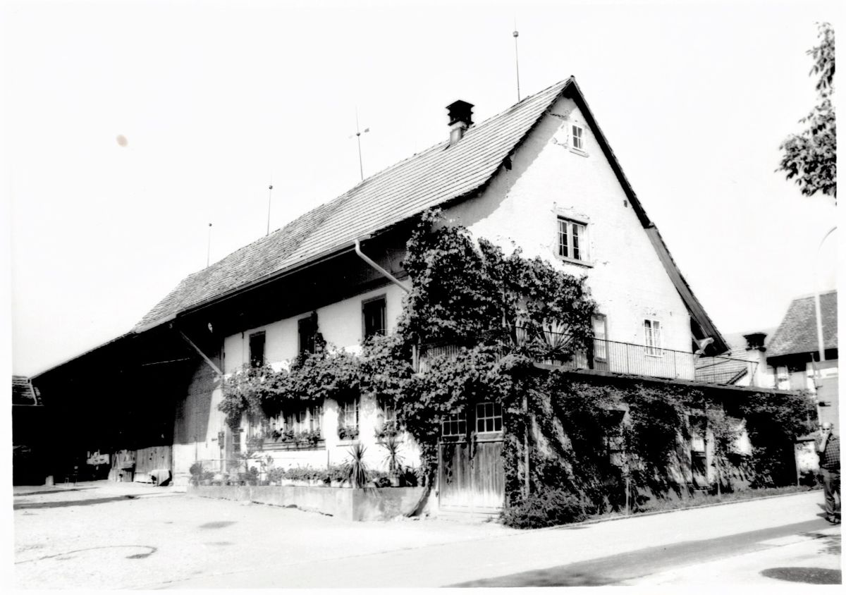 Ansichtskarte von Otelfingen: Hinterdorfstrasse 17 | 1974