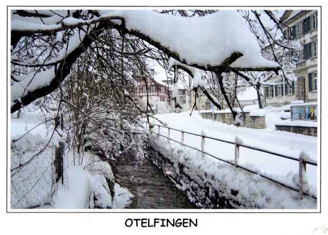 Postkarte von Otelfingen: Dorfansicht 2006