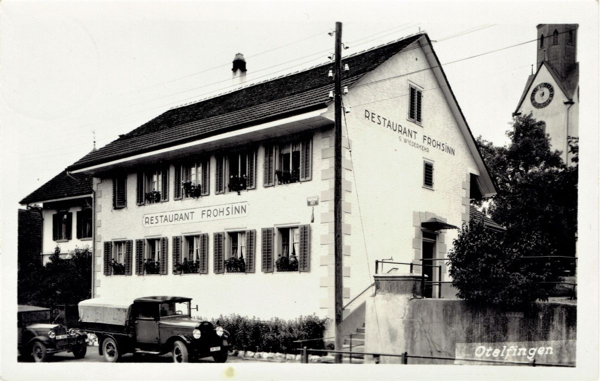 Ansichtskarte von Otelfingen: Rütschigasse 1 | um 1935