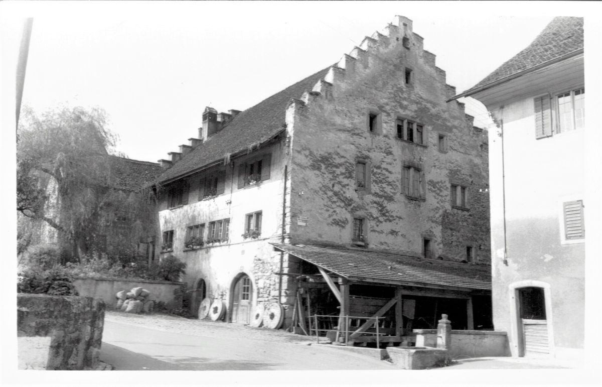 Ansichtskarte von Otelfingen: Mühlegasse 2 | 1961