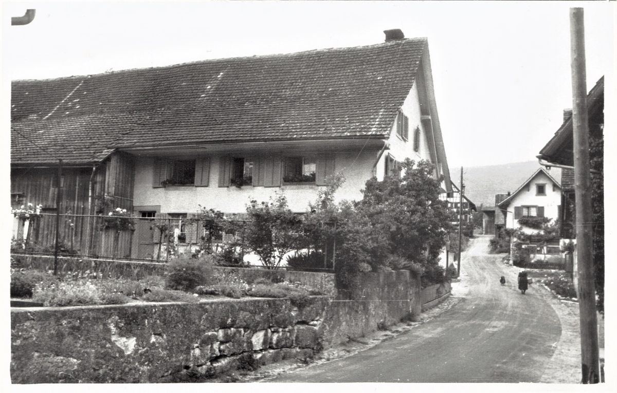 Ansichtskarte von Otelfingen: Oberdorfstrasse 13 | 1953