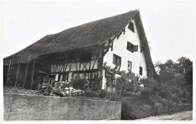 Postkarte von Otelfingen: Im Bungert 1953