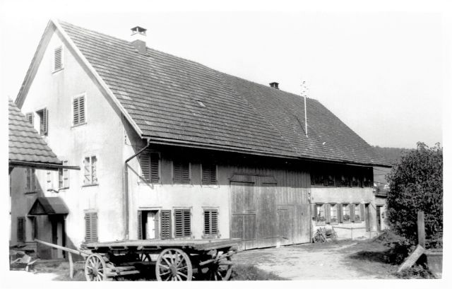 Postkarte von Otelfingen: Vorderdorfstrasse 8 1961