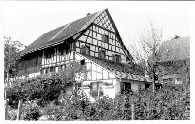 Postkarte von Otelfingen: Bächlenstrasse 41 1961
