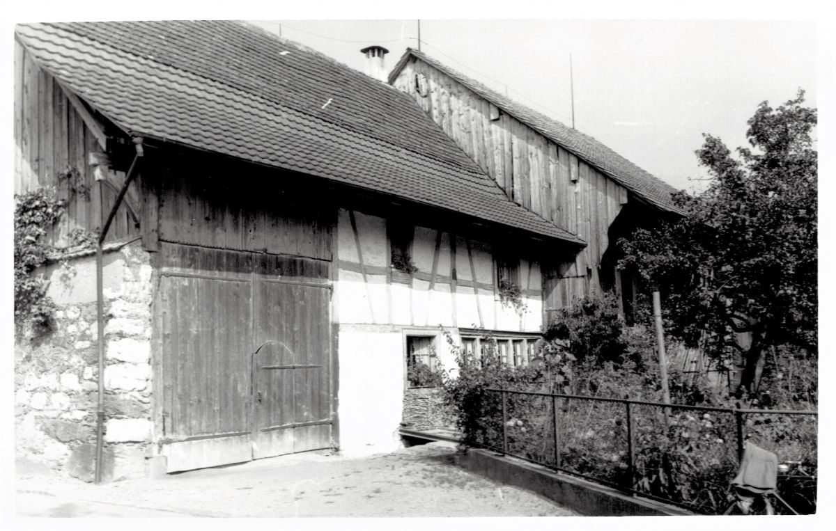 Ansichtskarte von Otelfingen: Vorderdorfstrasse 4 | 1961