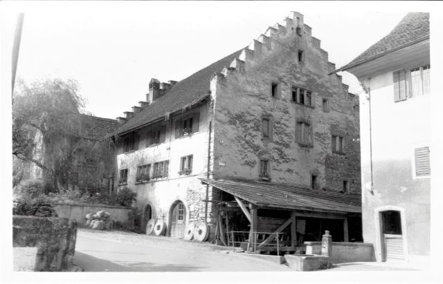 Postkarte von Otelfingen: Mühlegasse 2 1961