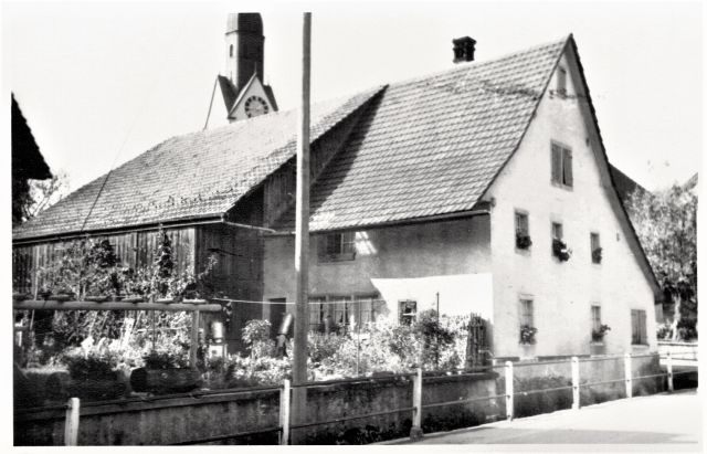 Postkarte von Otelfingen: Kirchgasse 1 1966