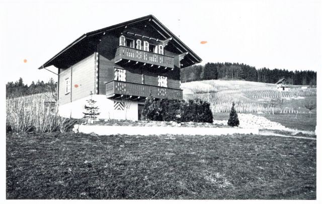 Postkarte von Otelfingen: Sandackerstrasse 23 1932