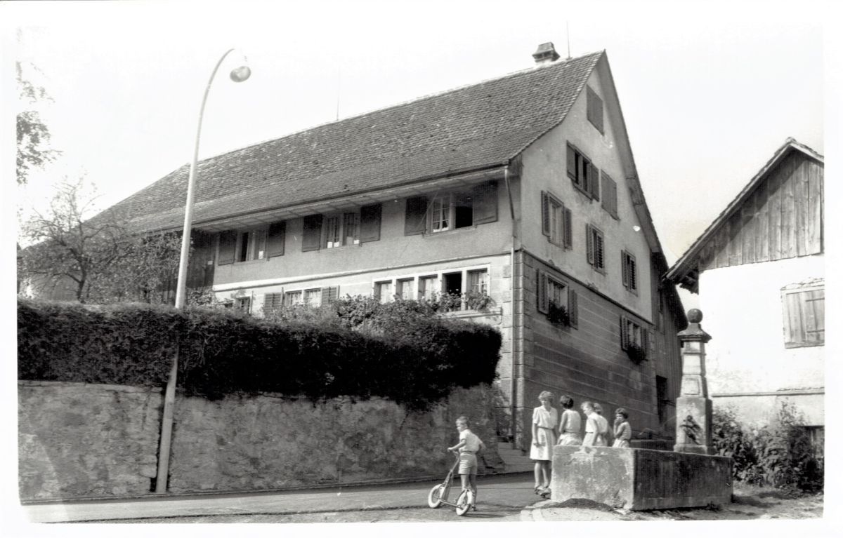 Ansichtskarte von Otelfingen: Oberdorfstrasse 1 | 1961