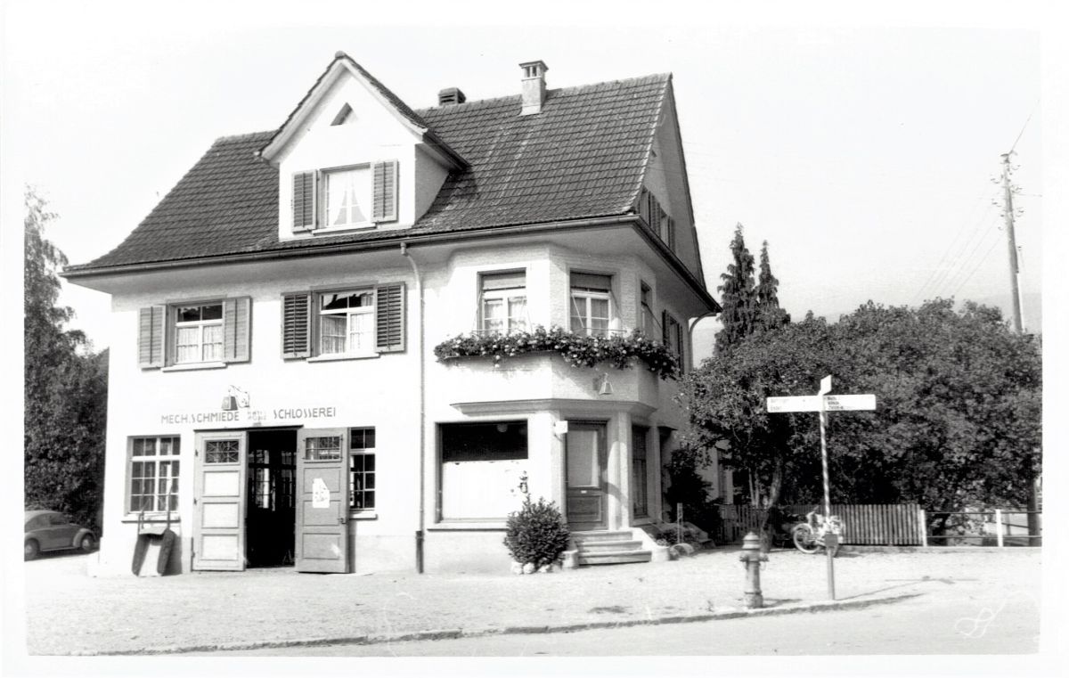 Ansichtskarte von Otelfingen: Landstrasse 23 | 1961