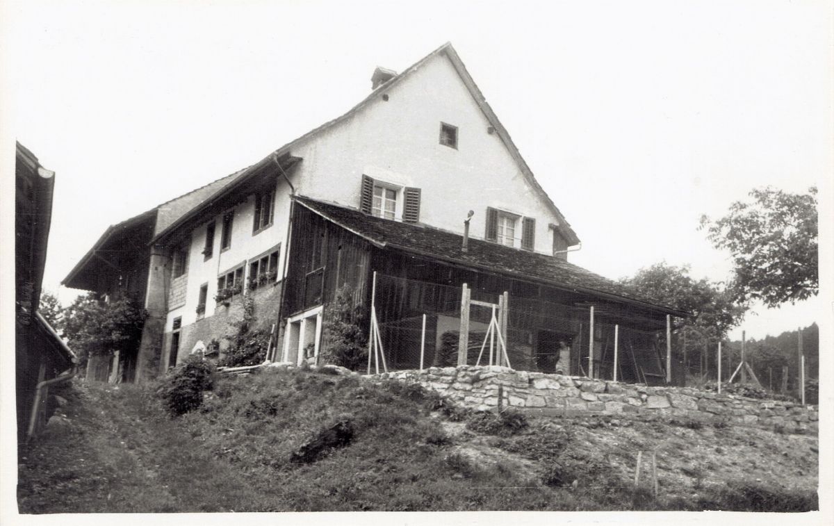 Ansichtskarte von Otelfingen: Oberdorfstrasse 32 | 1953