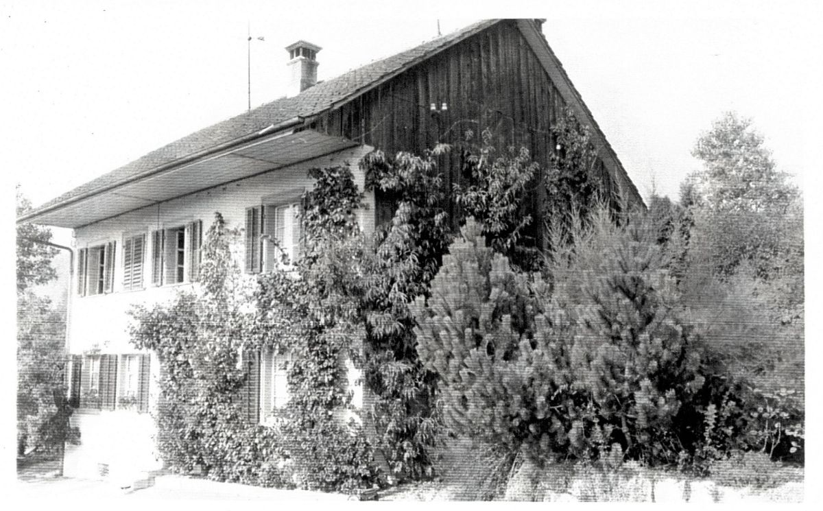 Ansichtskarte von Otelfingen: Vorderdorfstrasse 53 | um 1960