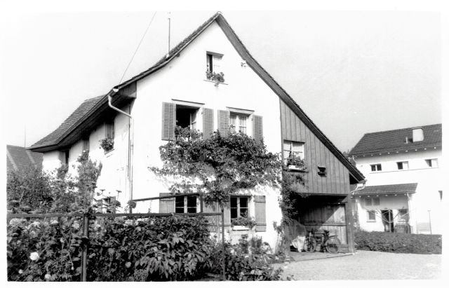 Postkarte von Otelfingen: Schmittengasse 9 1961