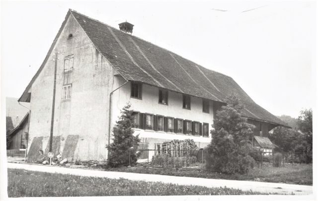 Postkarte von Otelfingen: Landstrasse/Würenloserstrasse 1953