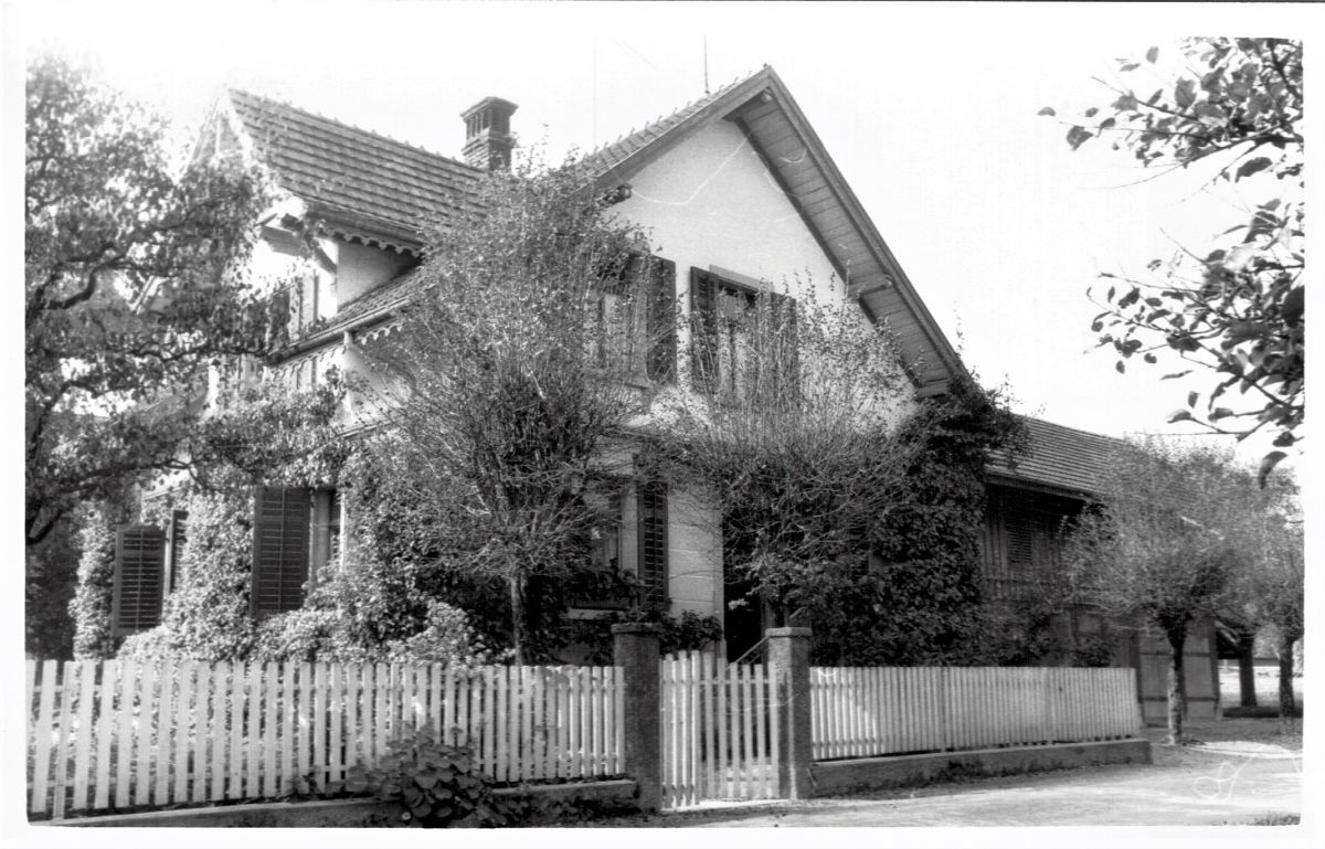 Ansichtskarte von Otelfingen: Riedstrasse 6 | 1961