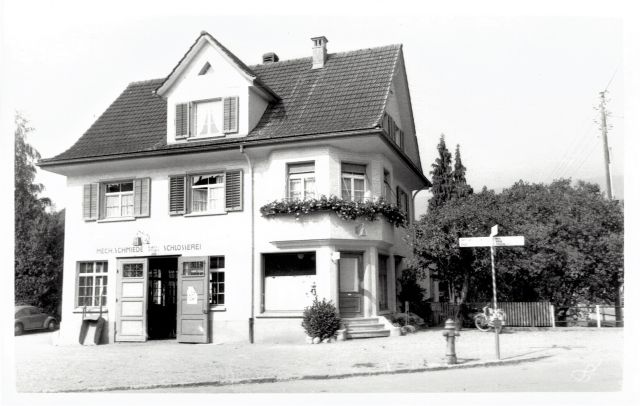 Postkarte von Otelfingen: Landstrasse 23 1961