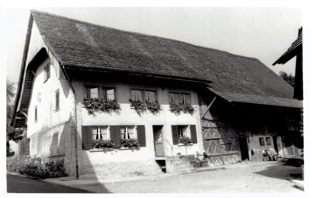 Postkarte von Otelfingen: Oberdorfstrasse 14 1961