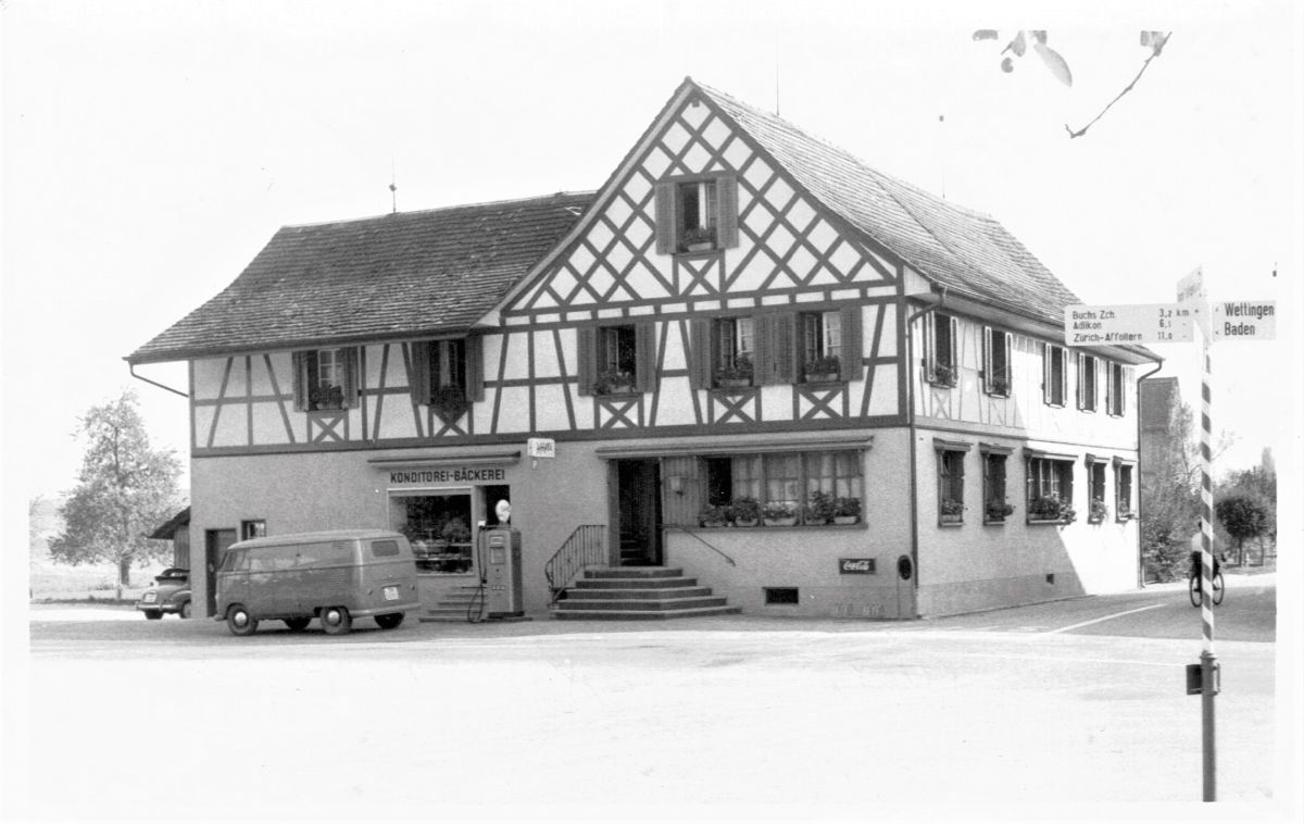 Ansichtskarte von Otelfingen: Landstrasse 26 | 1961