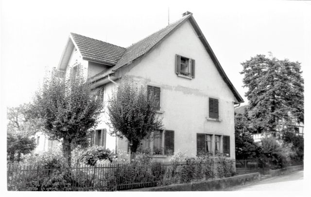 Postkarte von Otelfingen: Steinhofweg 5 1961