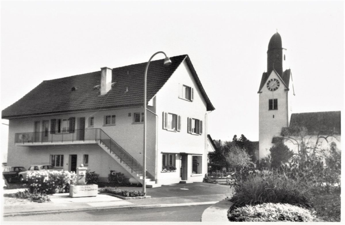 Ansichtskarte von Otelfingen: Hinterdorfstrasse 20 | 1966