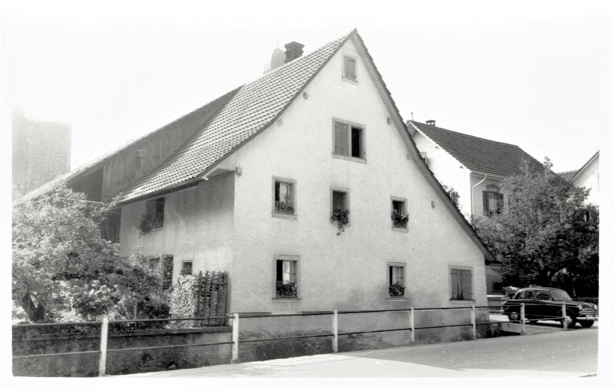 Ansichtskarte von Otelfingen: Kirchgasse 1 | 1961