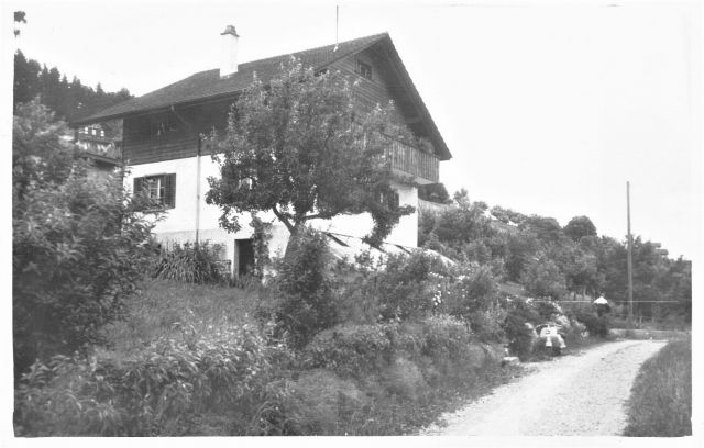 Postkarte von Otelfingen: Sandackerstrasse 29 1953