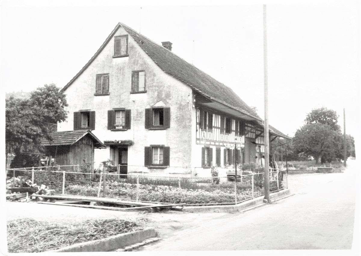 Ansichtskarte von Otelfingen: Landstrasse 29 | 1953