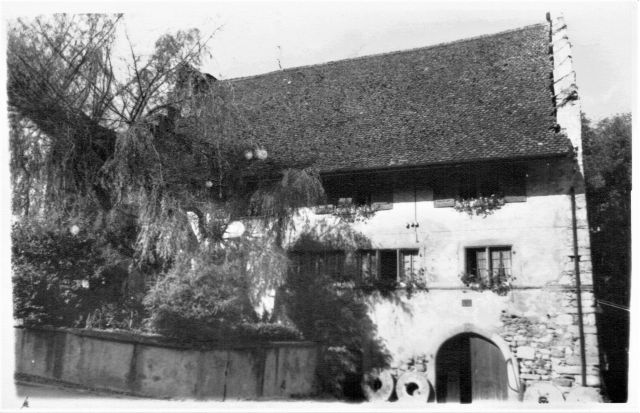 Postkarte von Otelfingen: Mühlegasse 2 1961