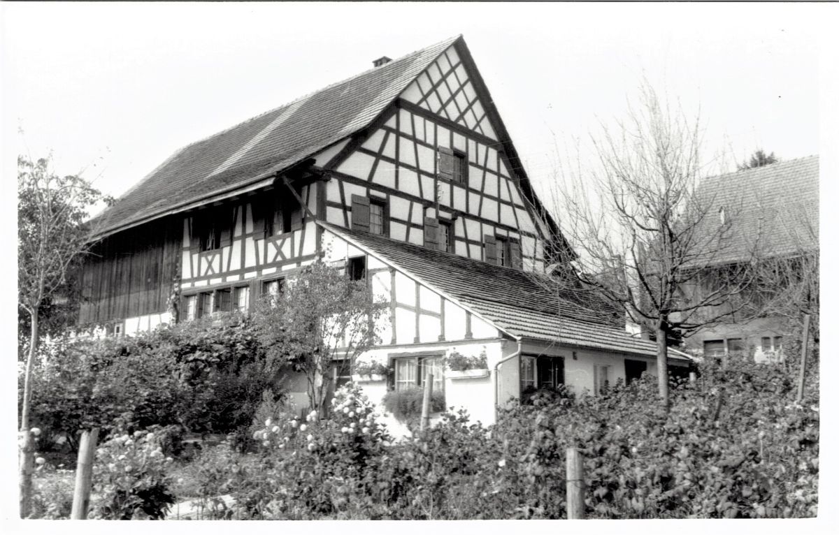 Ansichtskarte von Otelfingen: Bächlenstrasse 41 | 1961