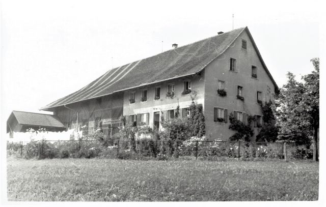 Postkarte von Otelfingen: Steinhofweg 4 1961