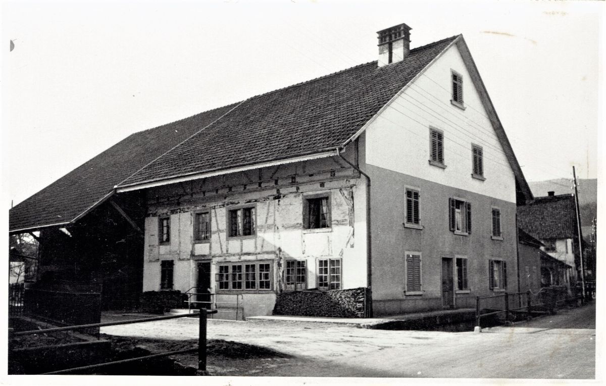 Ansichtskarte von Otelfingen: Schmittengasse 11 | um 1932