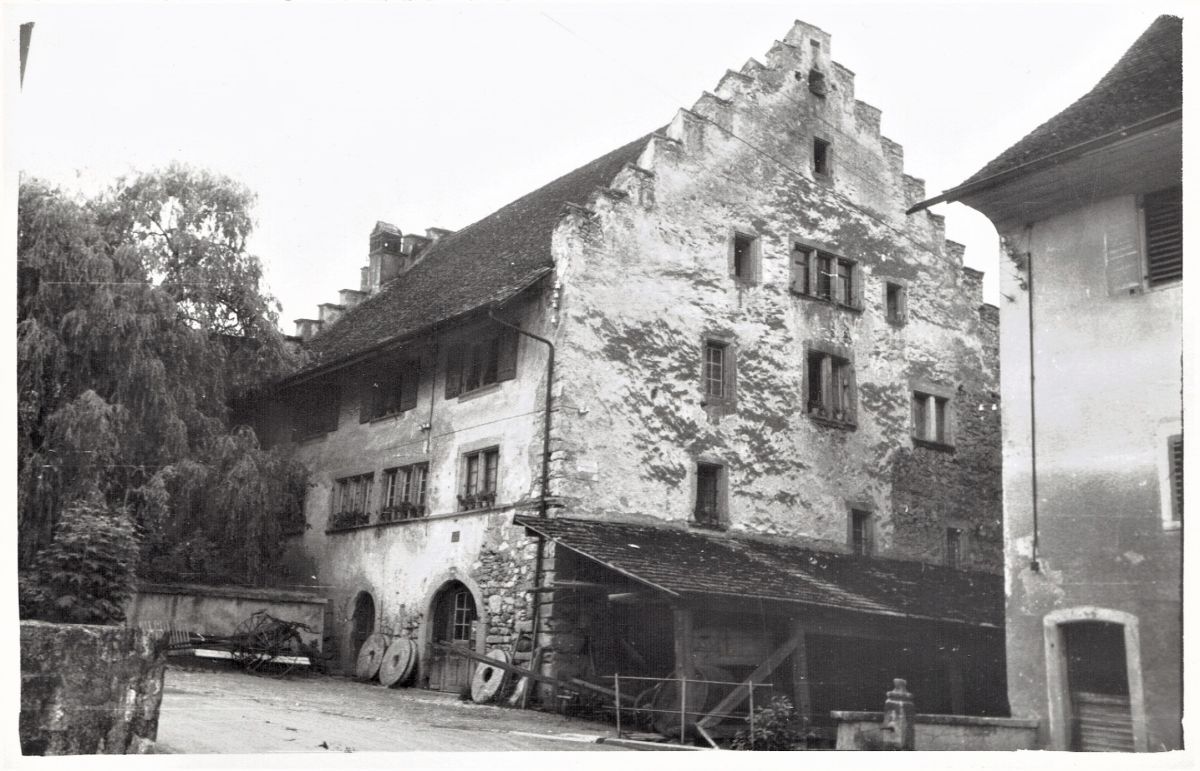 Ansichtskarte von Otelfingen: Mühlegasse 2 | 1953