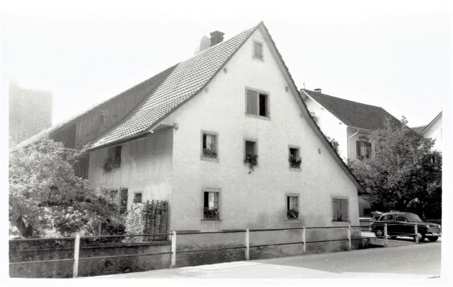 Postkarte von Otelfingen: Kirchgasse 1 1961