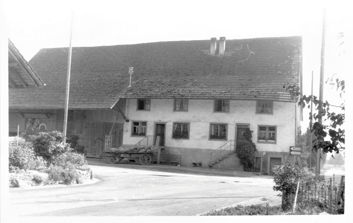 Ansichtskarte von Otelfingen: Landstrasse/Würenloserstrasse | 1961