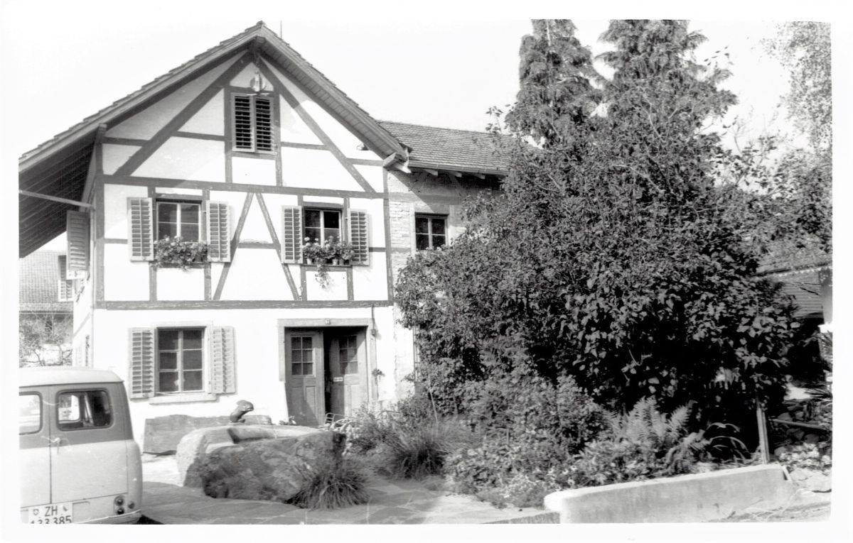 Ansichtskarte von Otelfingen: Vorderdorfstrasse 24 | 1961