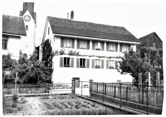 Postkarte von Otelfingen: Rütschigasse 1 1953