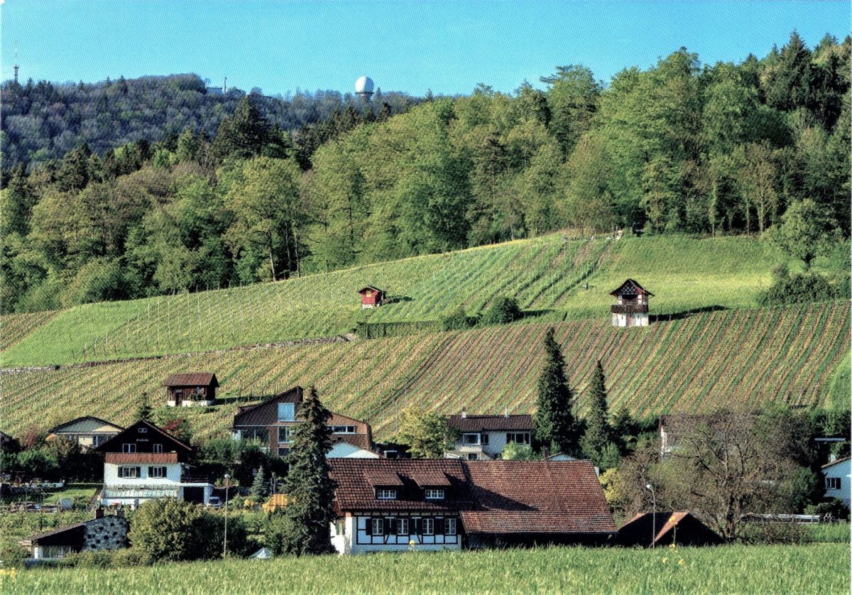 Ansichtskarte von Otelfingen: Dorfansicht | 2022